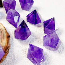Load image into Gallery viewer, Natural Amethyst Cupcake Point Small Size Purple Crystal Tower Home Decoration
