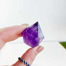 Load image into Gallery viewer, Natural Amethyst Cupcake Point Small Size Purple Crystal Tower Home Decoration