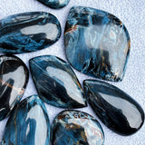 Blue Peterstone Pendant Dream Planet Gemstone Crystal Diy Necklace Fashion Jewelry