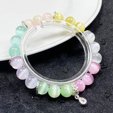 Load image into Gallery viewer, Color selenite Stone Crystal Bracelet Elastic Charm Jewelry Women Girls Bangle