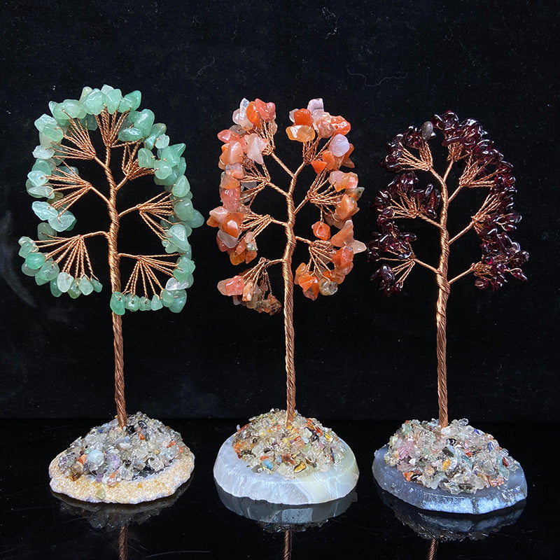 Natural Crystal Chips Middle Size Trees