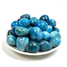 Load image into Gallery viewer, Natural Blue Apatite Tumble
