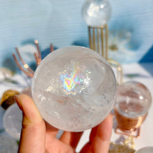 Load image into Gallery viewer, New arrival clear quartz sphere white crystals ball