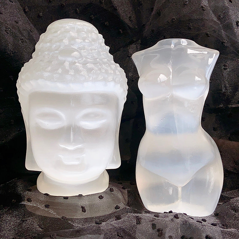 Different Styles Selenite Carvings