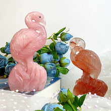 Load image into Gallery viewer, Beautiful Flamingo Carvings