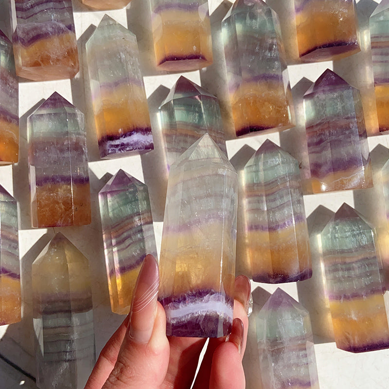 Natural Fluorite Tower/Point