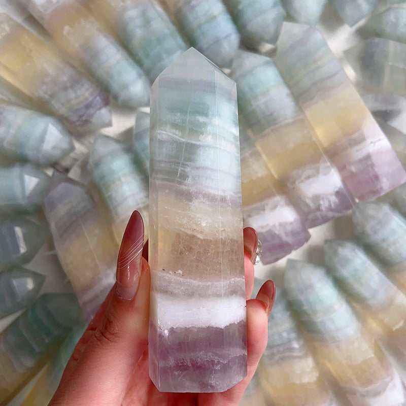Natural Fluorite Tower/Point