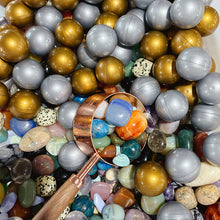 Load image into Gallery viewer, Gold Grey Capsule TUMBLE Confetti