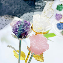 Load image into Gallery viewer, Different Materials Crystal Rose Flower For Valentine&#39;s Day