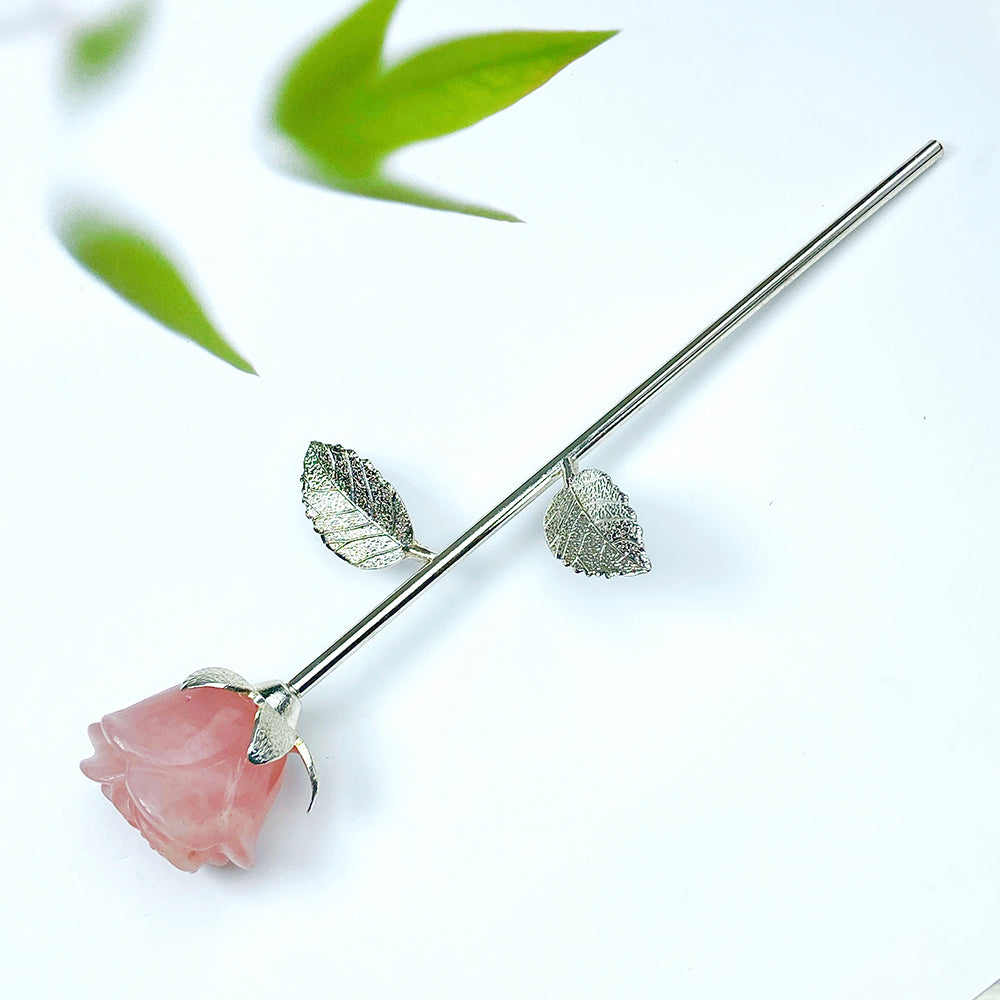Different Materials Crystal Rose Flower For Valentine's Day
