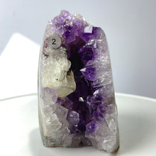 Load image into Gallery viewer, High Quality Amethyst Calcite Decoration Cluster Geode Free Form Ornaments