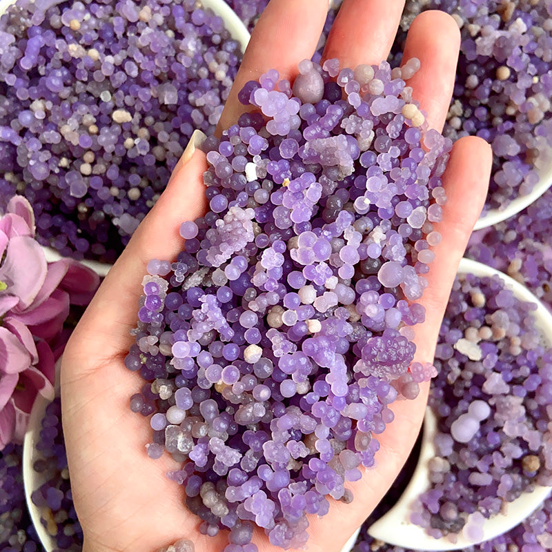 Natural Purple Grape Agate Chips