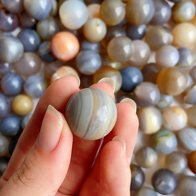 Druzy Agate Small Size Spheres