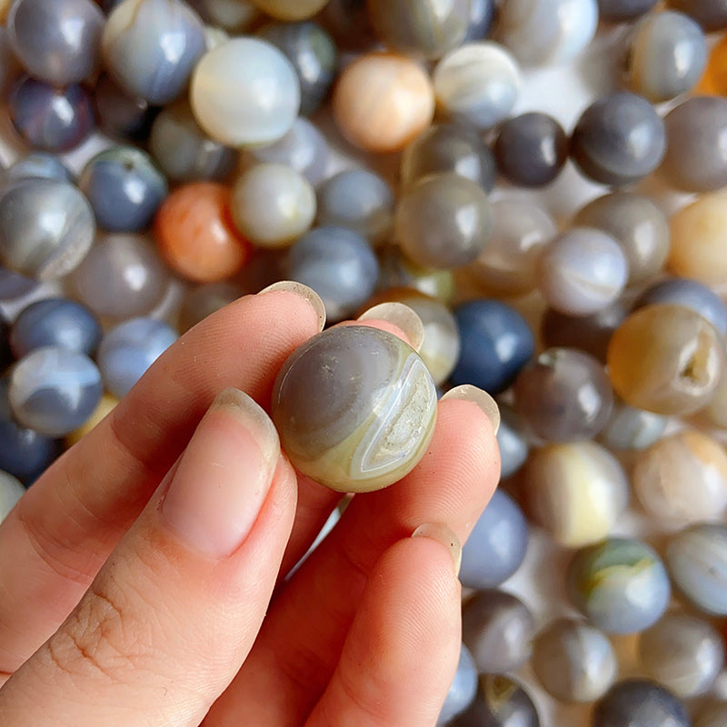 Druzy Agate Small Size Spheres