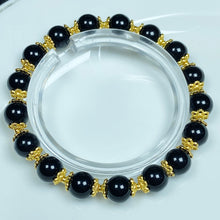 Load image into Gallery viewer, Obsidian Bracelet Ladies Men&#39;s Simple Fashion Beaded Blessing Healing Jewelry