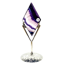 Load image into Gallery viewer, Fluorite Rhombus Mineral Crystal Polished Quartz Reiki Healing Gemstone Room Decoration