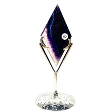 Load image into Gallery viewer, Fluorite Rhombus Mineral Crystal Polished Quartz Reiki Healing Gemstone Room Decoration