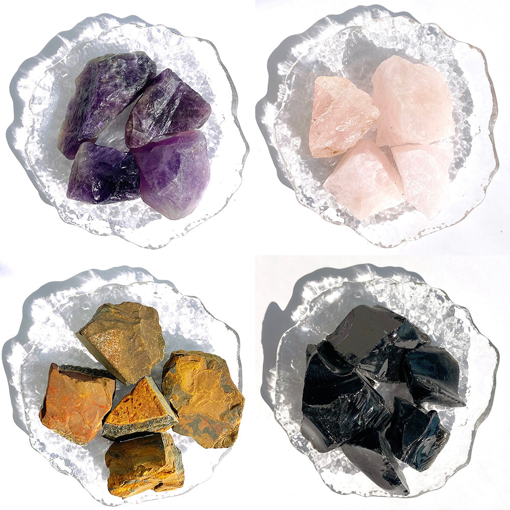 Different Materials Crystal Raw Stone