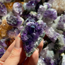 Load image into Gallery viewer, Natural Amethyst Cluster
