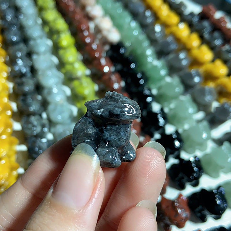 Mini Crystal Toothless Carvings Decoration Diy Pendant