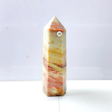 Load image into Gallery viewer, Caribbean Calcite Tower Crystal Energy Point Blue Quartz Healing Stone For Decoration