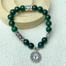 Load image into Gallery viewer, 9mm Malachite Beads Bracelet For Women Men Fashion Healing Crystal Yoga Jewelry Gift