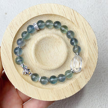 Load image into Gallery viewer, 8mm Blue Fluorite Beaded Bracelets Party Charm Fashion Jewelry For Girl&#39;s Gift
