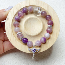 Load image into Gallery viewer, 9mm Silk Fluorite Bracelet Reiki crystal Healing Stone Jewelry Gift For Lady