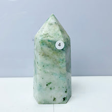 Load image into Gallery viewer, Green Phoenix Pine Tower Mineral Quartz Crystals Healing Stones For Home Decoration