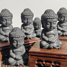 Load image into Gallery viewer, Shungite Baby Buddha Carvings