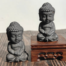 Load image into Gallery viewer, Shungite Baby Buddha Carvings