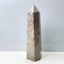Load image into Gallery viewer, Oolite Tower Obelisk Reiki Crystal Healing Energy Stone Meditation Home Decoration