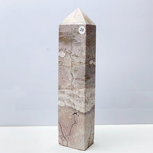 Load image into Gallery viewer, Picture Jasper Tower Painting Colorful Display Garden Energy Healing Home Decoration