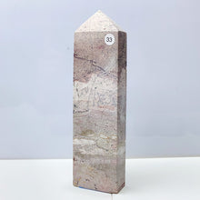 Load image into Gallery viewer, Picture Jasper Tower Painting Colorful Display Garden Energy Healing Home Decoration