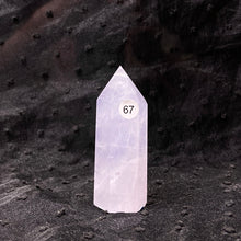 Load image into Gallery viewer, Periwinkle Quartz Tower Healing Energy Reiki Polished Pink Stone Home Decoration