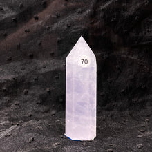 Load image into Gallery viewer, Periwinkle Quartz Tower Healing Energy Reiki Polished Pink Stone Home Decoration