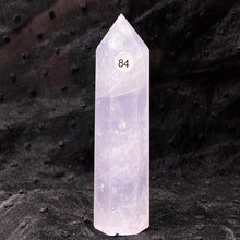 Load image into Gallery viewer, Periwinkle Quartz Tower Healing Energy Reiki Polished Pink Stone Home Decoration