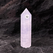 Load image into Gallery viewer, Periwinkle Quartz Tower Healing Energy Reiki Polished Pink Stone Home Decoration