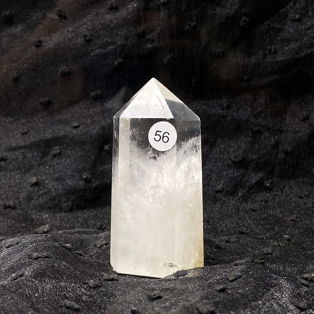 Clear Quartz Tower Reiki Wichcraft Energy Crystal Wand Minerals Home Decoration