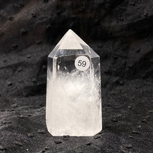 Load image into Gallery viewer, Clear Quartz Tower Reiki Wichcraft Energy Crystal Wand Minerals Home Decoration