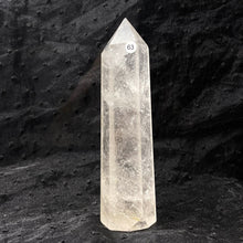 Load image into Gallery viewer, Clear Quartz Tower Reiki Wichcraft Energy Crystal Wand Minerals Home Decoration