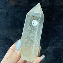 Load image into Gallery viewer, Rutilated Quartz Tower Crystal Minerals Reiki Craft Energy Healing Meditation Home Decoration