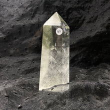 Load image into Gallery viewer, Natural Stone Green Phantom Crystal Tower Polished Garden Quartz Wand Reiki Healing Room Decor