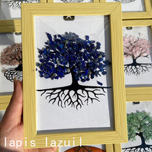 Load image into Gallery viewer, Different Materials Crystal Chips Tree of Life Mermaid Wedding Dress Photo Frame