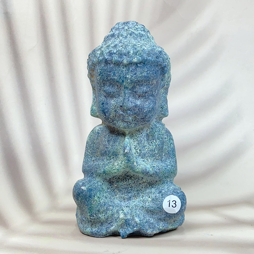Crystals Baby Buddha Carved Spiritual Introspection Peace Reiki Healing Stone Home Decoration