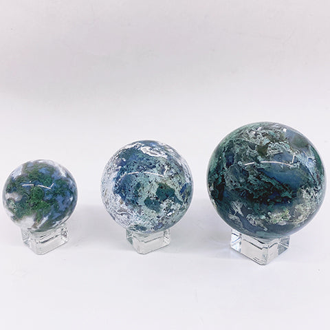 Moss Agate Sphere