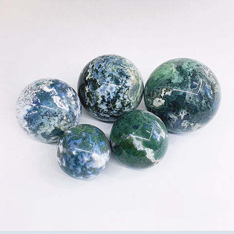 Moss Agate Sphere