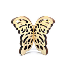 Load image into Gallery viewer, Beautiful Wood Butterfly Sphere Stand
