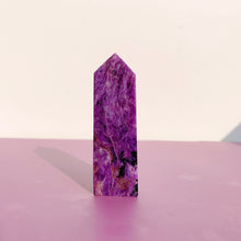 Load image into Gallery viewer, Beautiful Charoite Tower