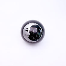 Load image into Gallery viewer, Beautiful Printed Obsidian Sphere